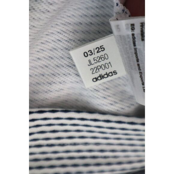 Adidas Golf JL5260 Men Sz XL White Standard Performance Printed 1/4-Zip Pullover - Picture 6 of 12